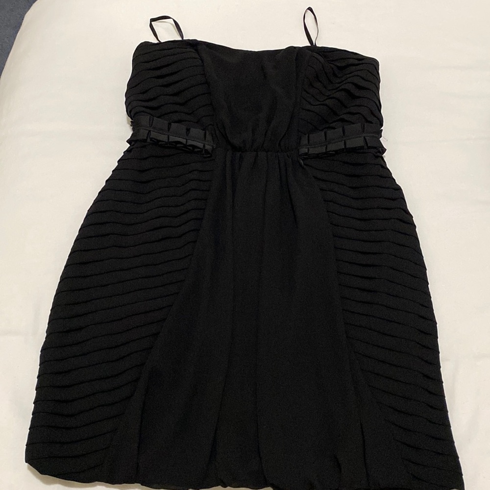 BCBG dress, black cocktail dress, size 8